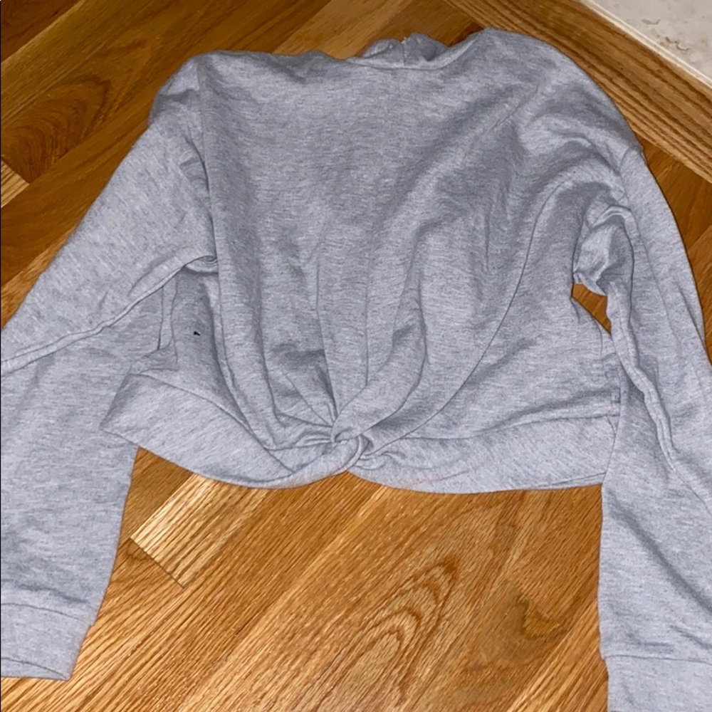 Forever 21 Crop Top Hoodie
